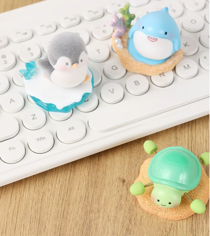 Marine Animals Spinning Figure  Toy Doll