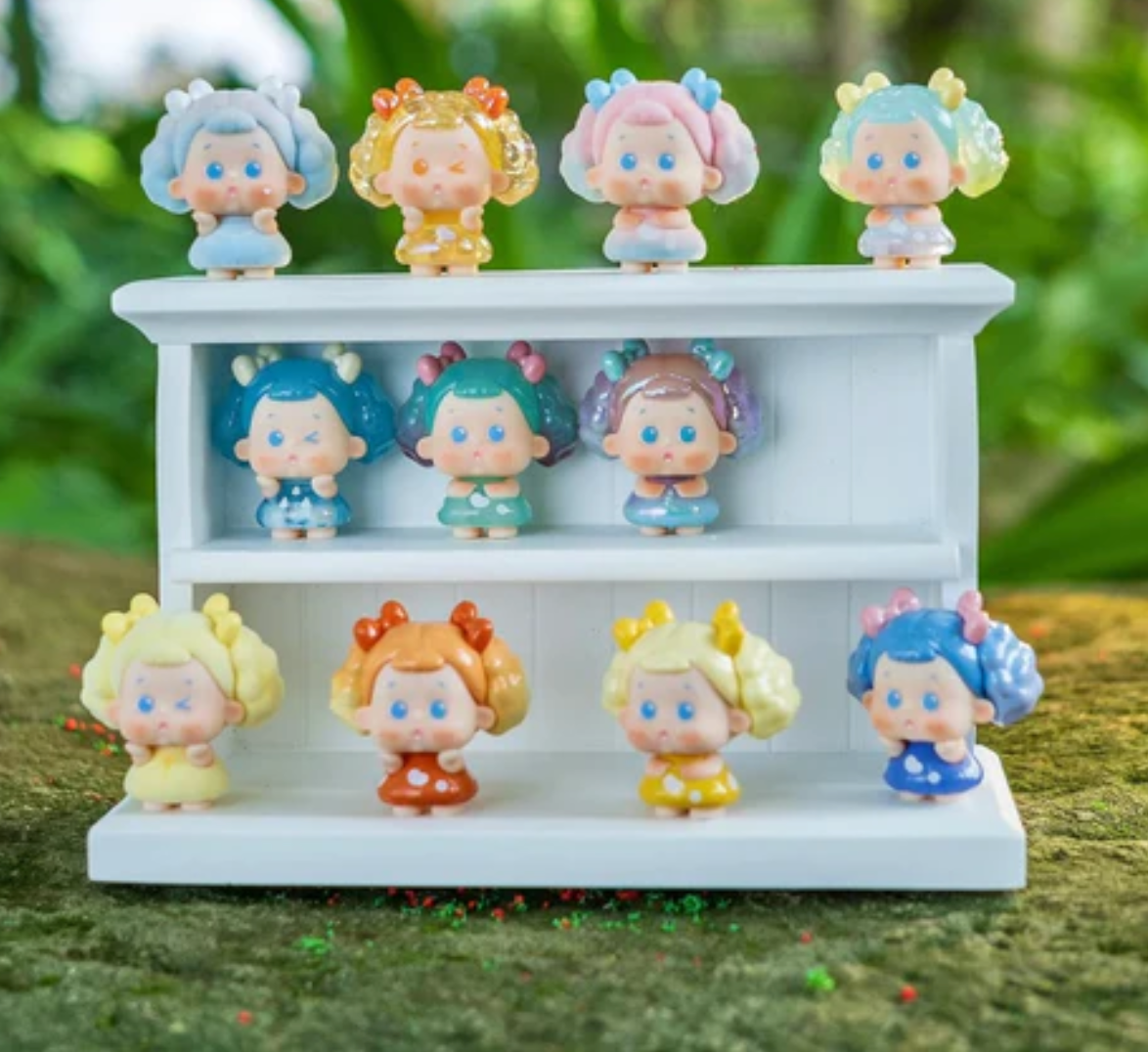 JOJOY Mushroom Beans Toy Doll