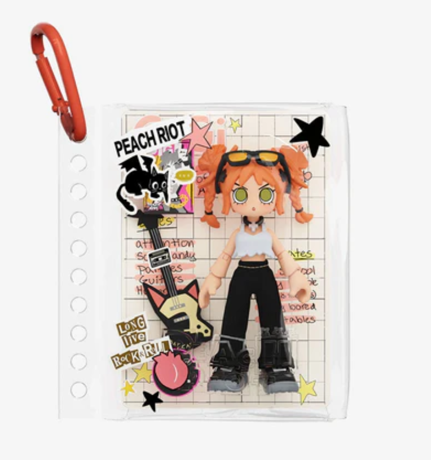 Peach Riot Carry the Music Block Pendant Toy Doll