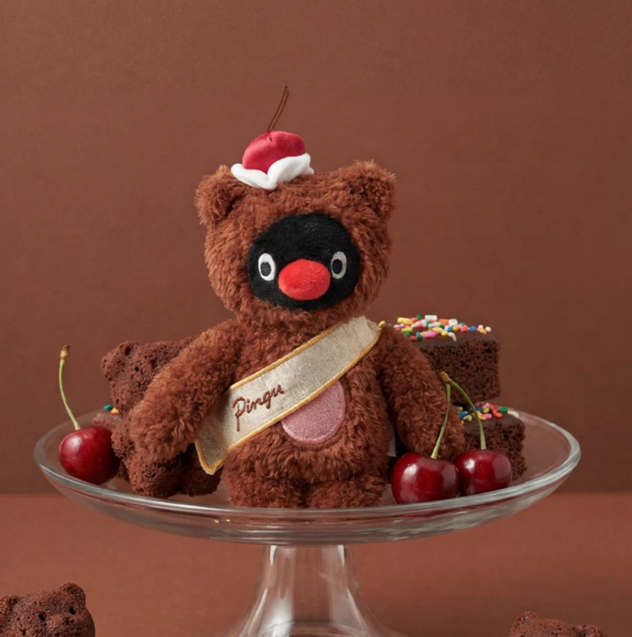 Pingu Chocolate Season Afternoon Tea Scented Plush Toy Doll