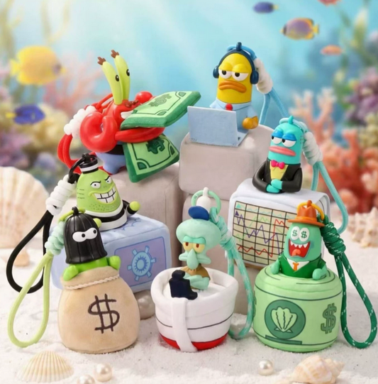 Bikini Bottom Buddies "Get Rich Crew" Plush Toy Doll