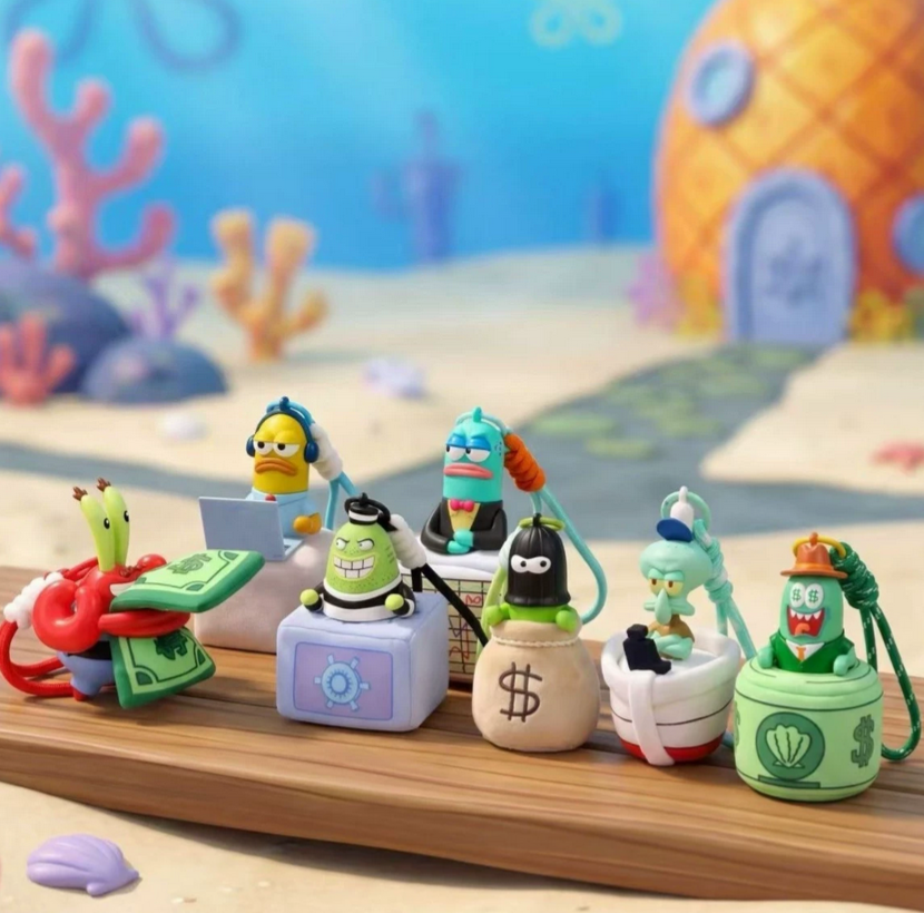 Bikini Bottom Buddies "Get Rich Crew" Plush Toy Doll