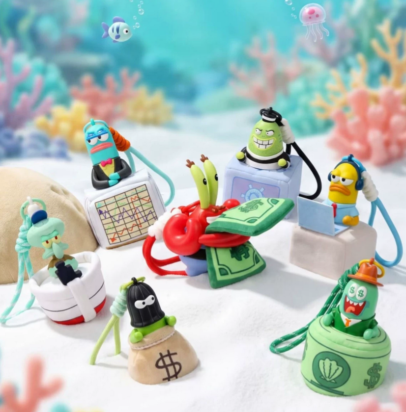 Bikini Bottom Buddies "Get Rich Crew" Plush Toy Doll