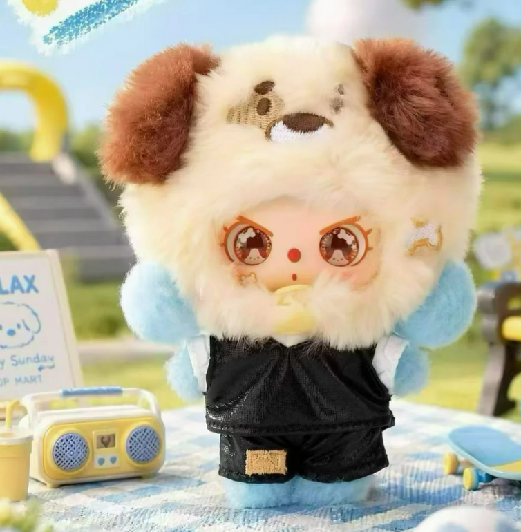 Baby Three Happy Sunday Plush Toy Doll