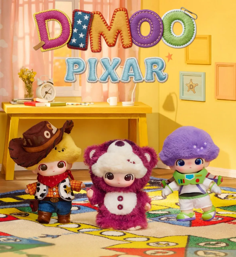DIMOO WORLD x PIXAR Plush Toy Doll