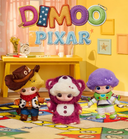 DIMOO WORLD x PIXAR Plush Toy Doll