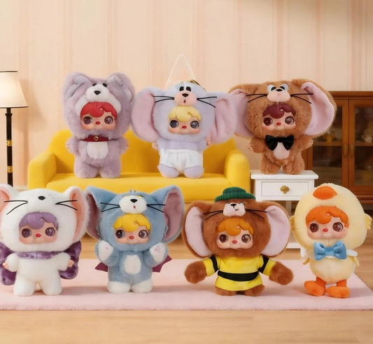 POUKAPOUKA Tom and Jerry Unique Friend Plush Toy Doll