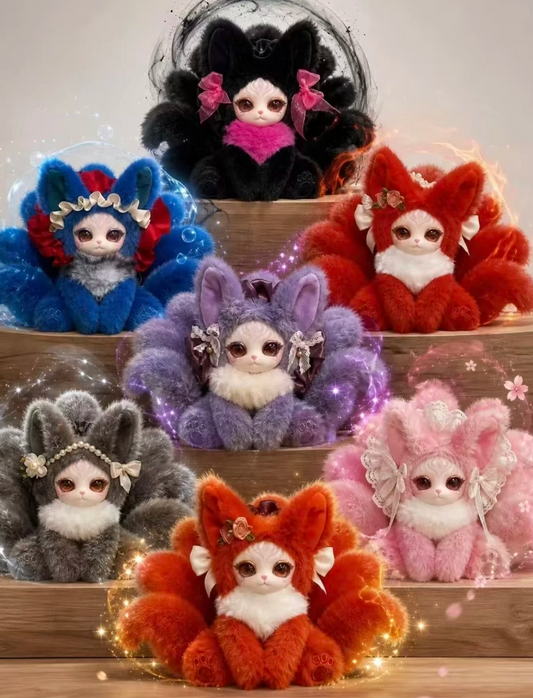 FUYOU Mini Fox Plush Toy Doll