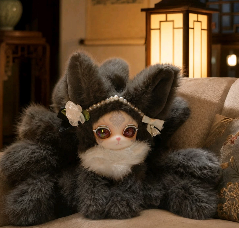FUYOU Mini Fox Plush Toy Doll
