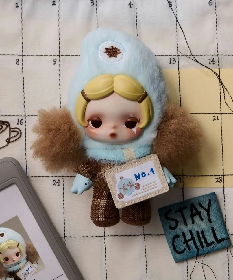 SKULLPANDA Off Mode Plush Toy Doll