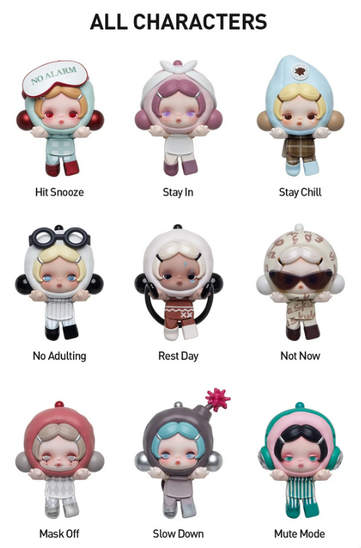 POP ATTACH SKULLPANDA Off Mode Figure Toy Doll