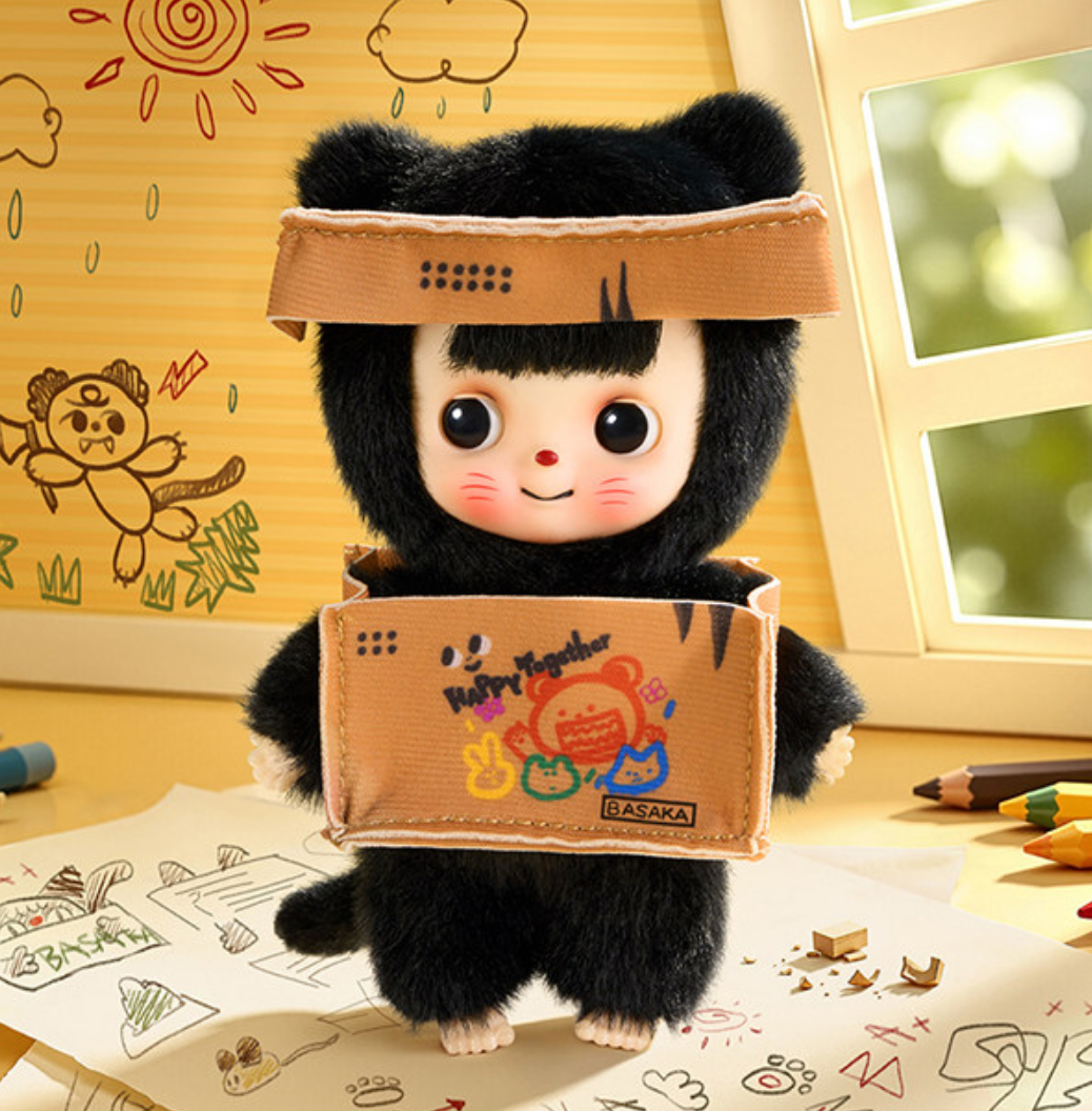 Basaka Love What You Do,Be Happy Plush Toy Doll