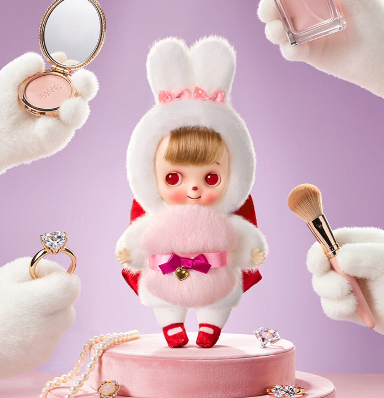 Basaka Love What You Do,Be Happy Plush Toy Doll