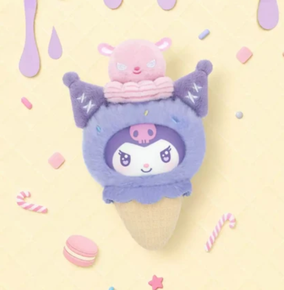 SANRIO Little Ice Cream Cone Plush Toy Doll