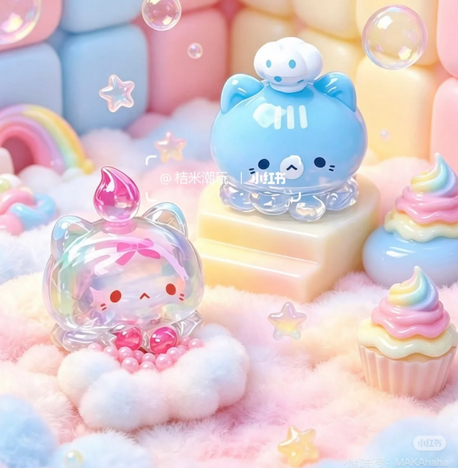Octcats' Fantastic Journey Bean Toy Doll