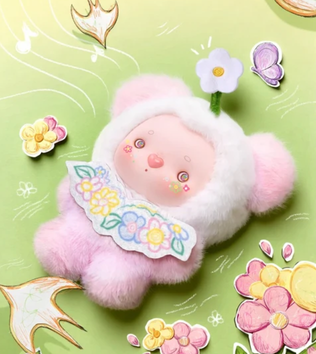 MOCO BEAR Tiny Footprint Guide Plush Toy Doll