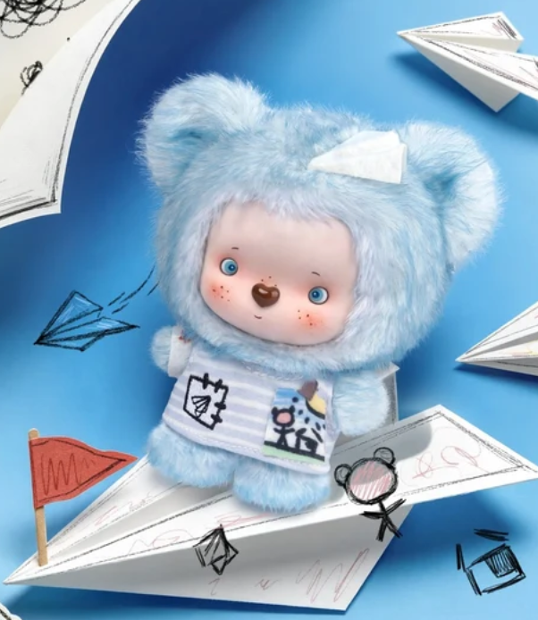 MOCO BEAR Tiny Footprint Guide Plush Toy Doll