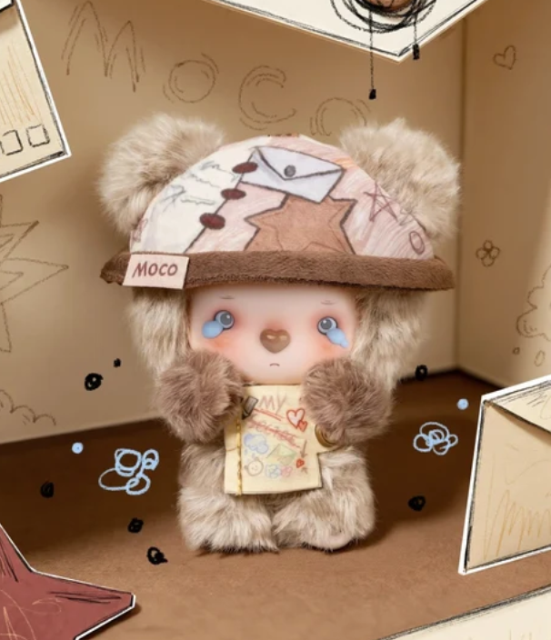 MOCO BEAR Tiny Footprint Guide Plush Toy Doll