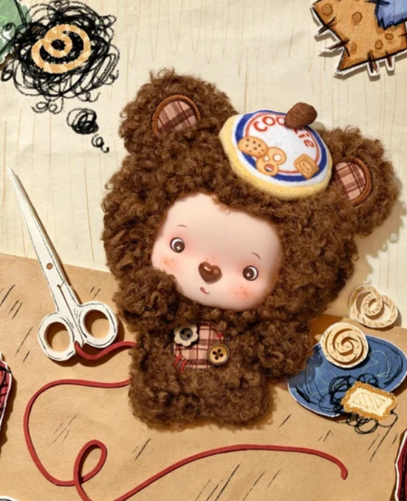 MOCO BEAR Tiny Footprint Guide Plush Toy Doll