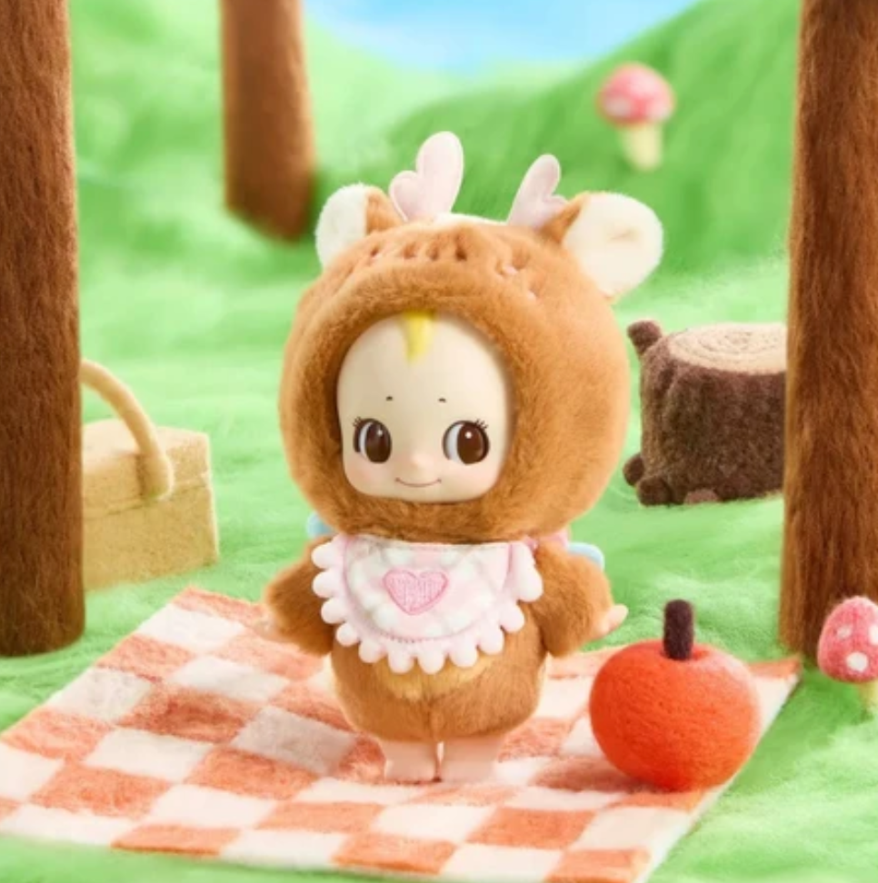 Kewpie Fluffy Animal Kindergarten Plush Toy Doll
