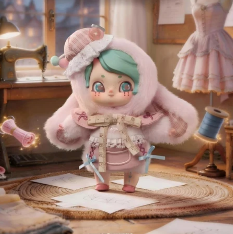 Impopo pix Whispering Night Town Plush Toy Doll