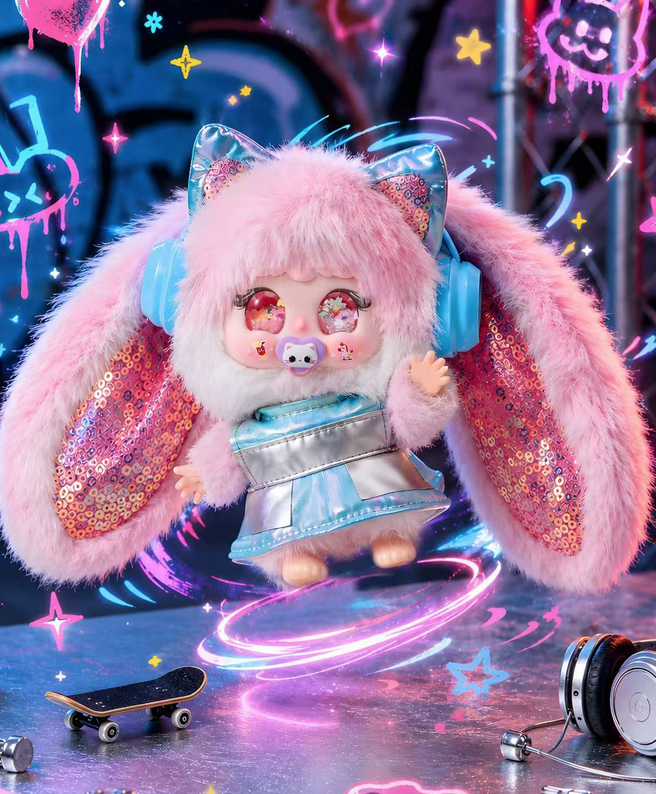 Jiimo Cyberpunk Wanderer Plush Toy Doll