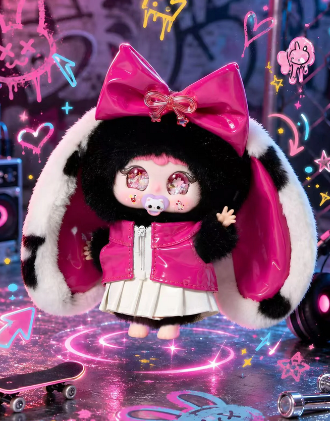 Jiimo Cyberpunk Wanderer Plush Toy Doll