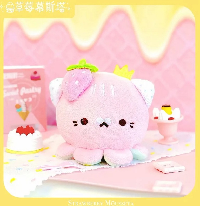 Octcats' QQ Mochi Plush Squishy Toy Doll