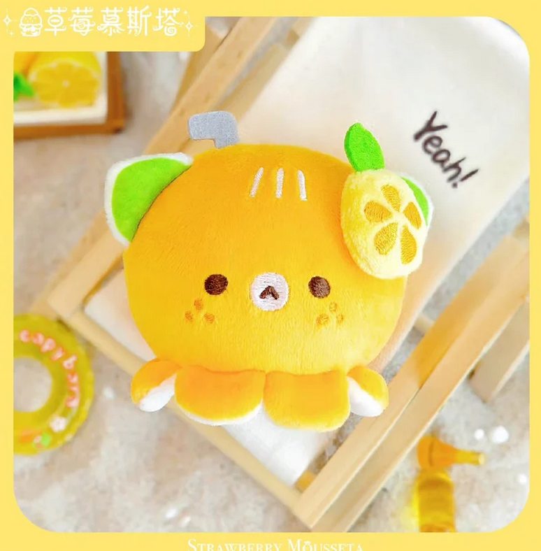 Octcats' QQ Mochi Plush Squishy Toy Doll