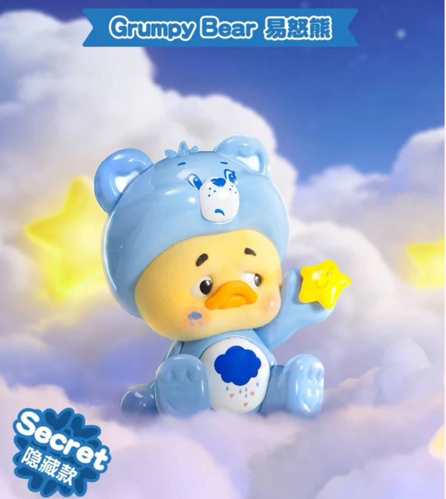 Upset Duck X Care Bears Secret Wish Duck Figure Toy Doll