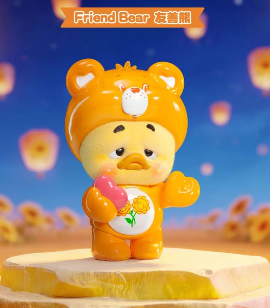 Upset Duck X Care Bears Secret Wish Duck Figure Toy Doll