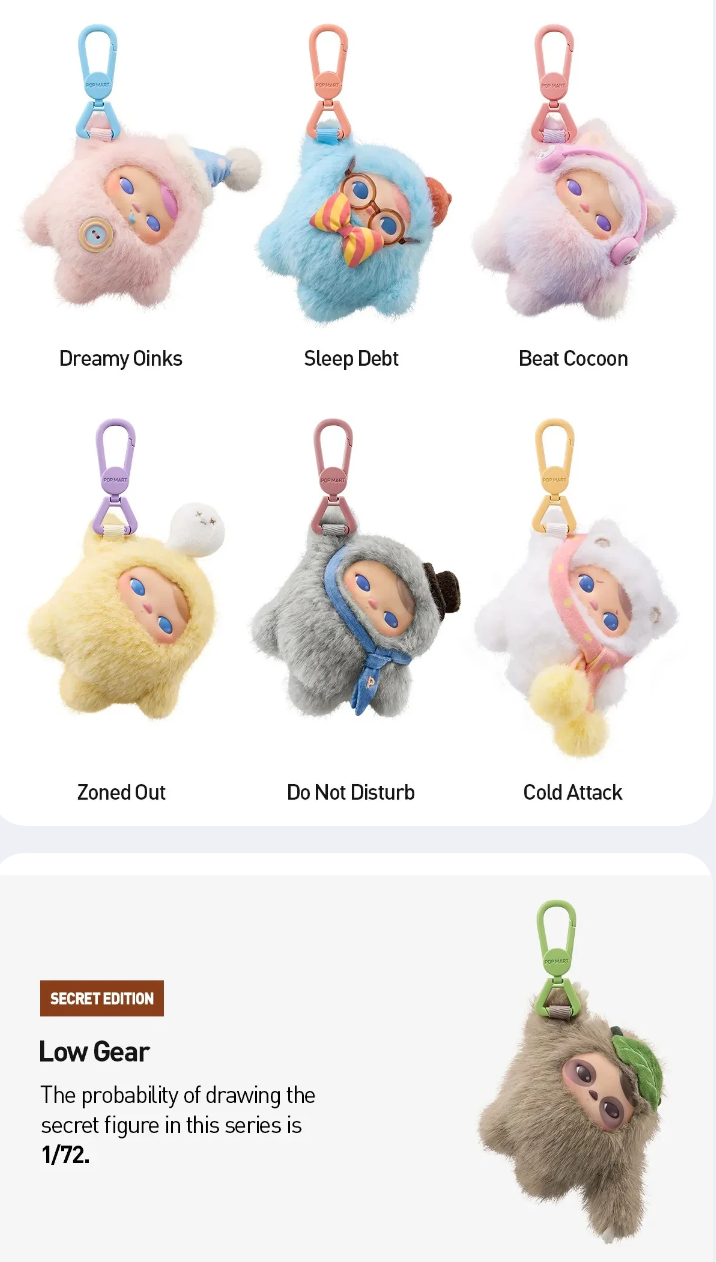 POP MART PUCKY Closed for Today Plush Toy Doll
