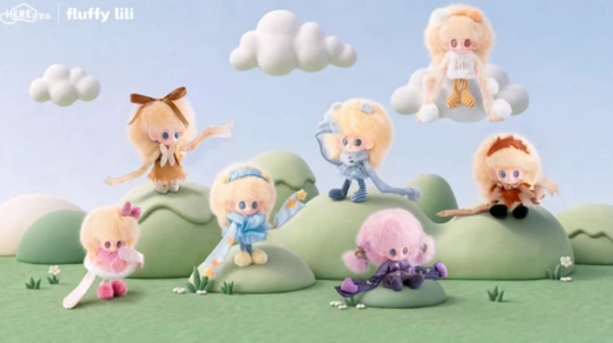 Fluffy lili Embrace a Corner Of The World Plush Toy Doll