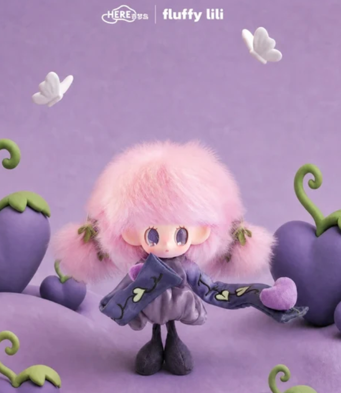 Fluffy lili Embrace a Corner Of The World Plush Toy Doll