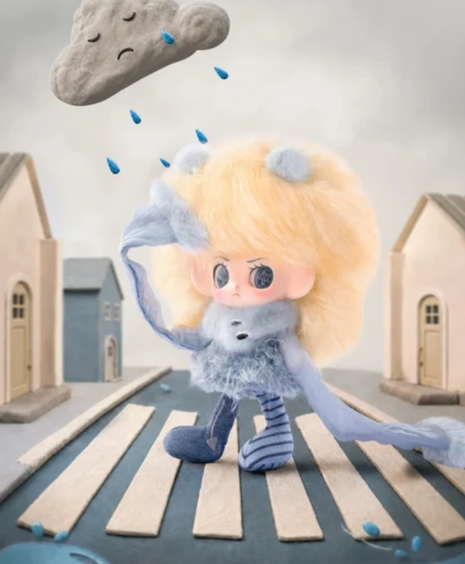 Fluffy lili Embrace a Corner Of The World Plush Toy Doll