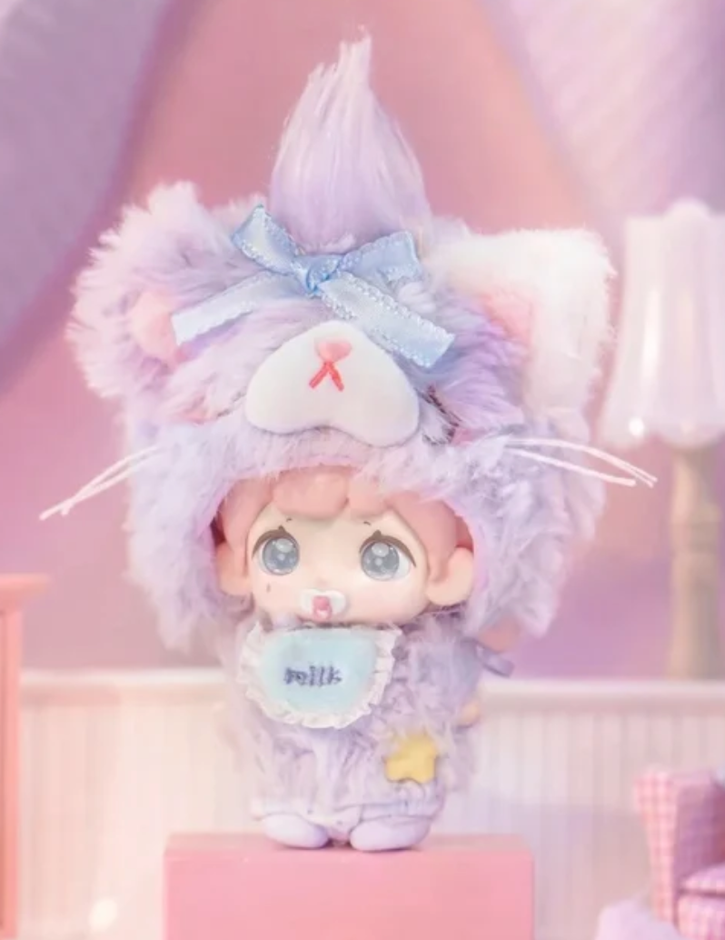 Mikuku Lullaby Fluffy Baby Plush Toy Doll