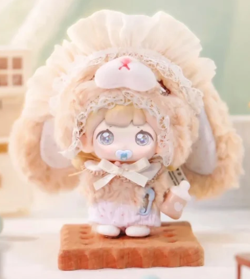 Mikuku Lullaby Fluffy Baby Plush Toy Doll