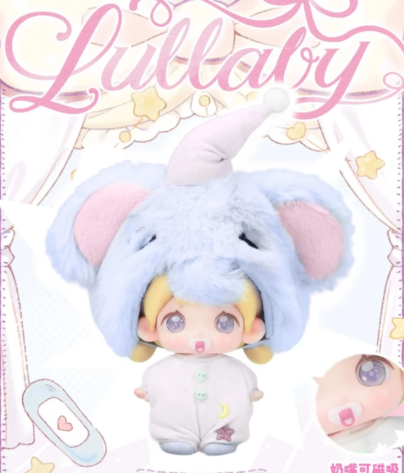 Mikuku Lullaby Fluffy Baby Plush Toy Doll