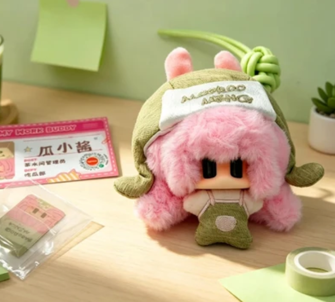JIANGJIANG My Work Buddy Plush Toy Doll