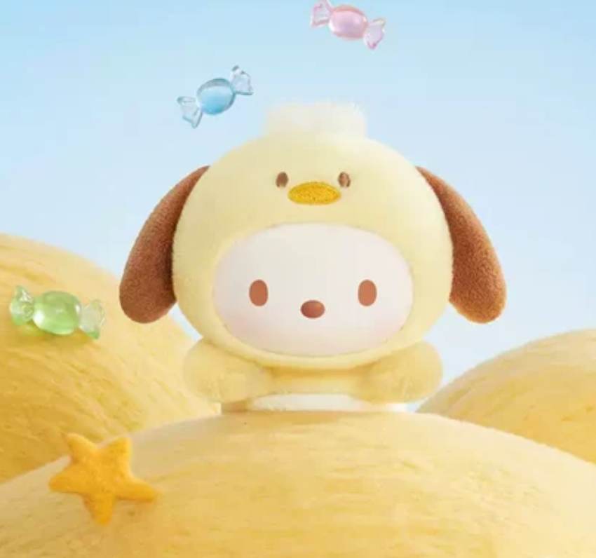 SANRIO Sweet Whispers Stickers Plush Toy Doll