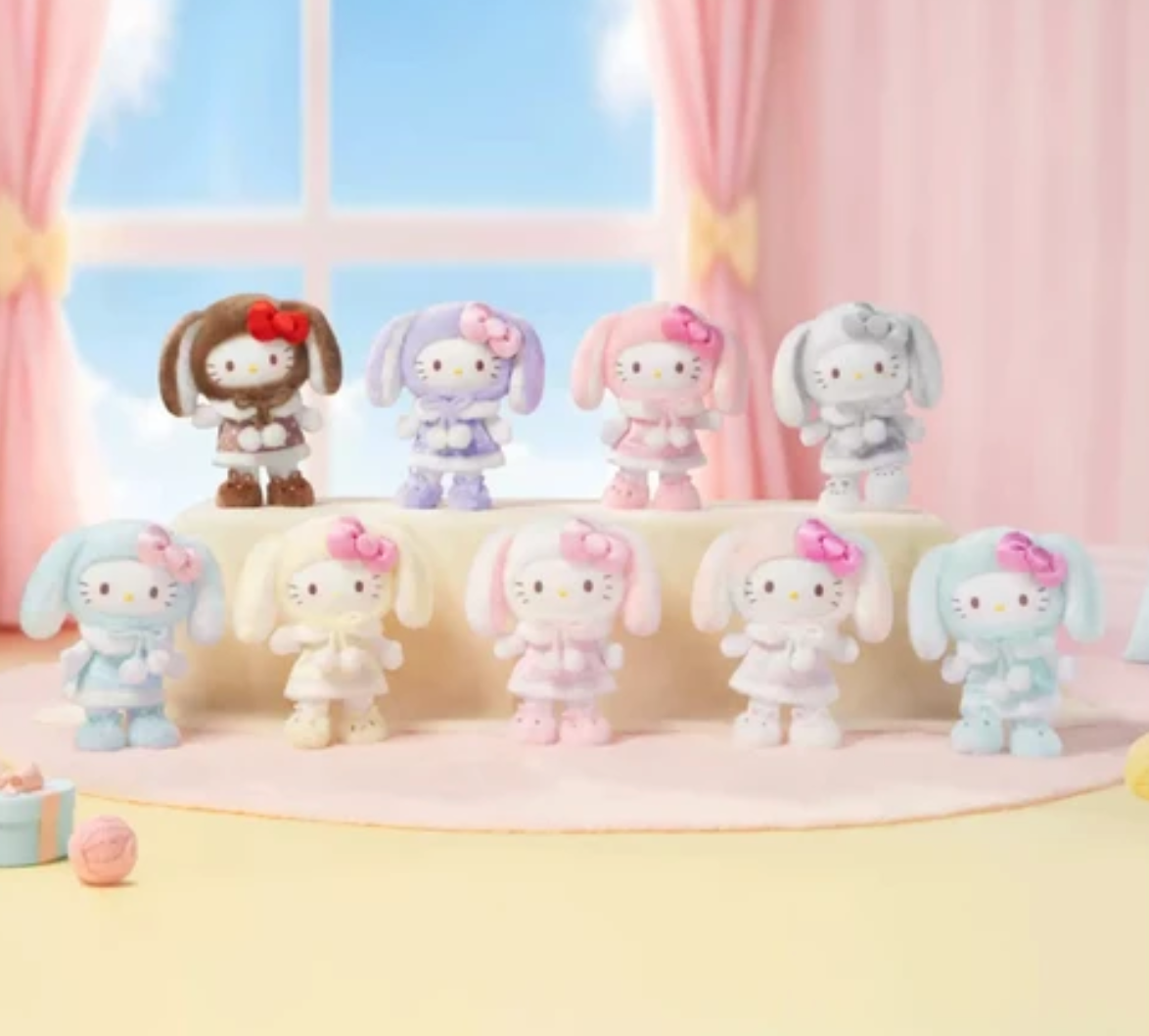 Hello Kitty Lop Ear Bunny Plush Toy Doll