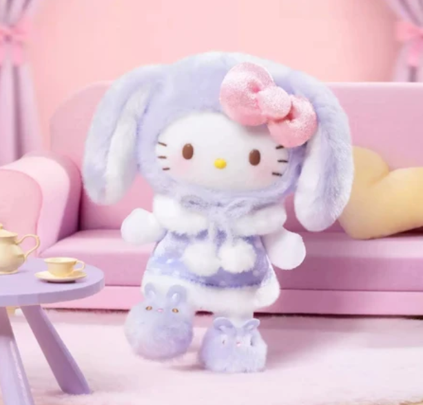 Hello Kitty Lop Ear Bunny Plush Toy Doll