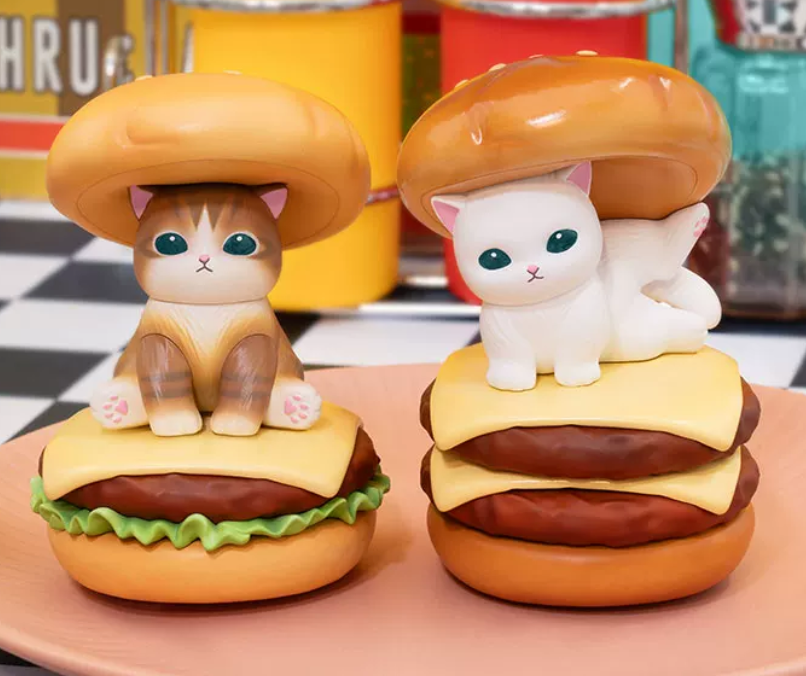 Mofusand Tempting Burger Figure Toy Doll