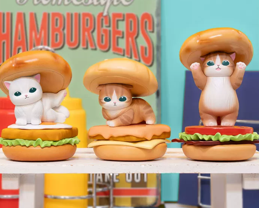 Mofusand Tempting Burger Figure Toy Doll