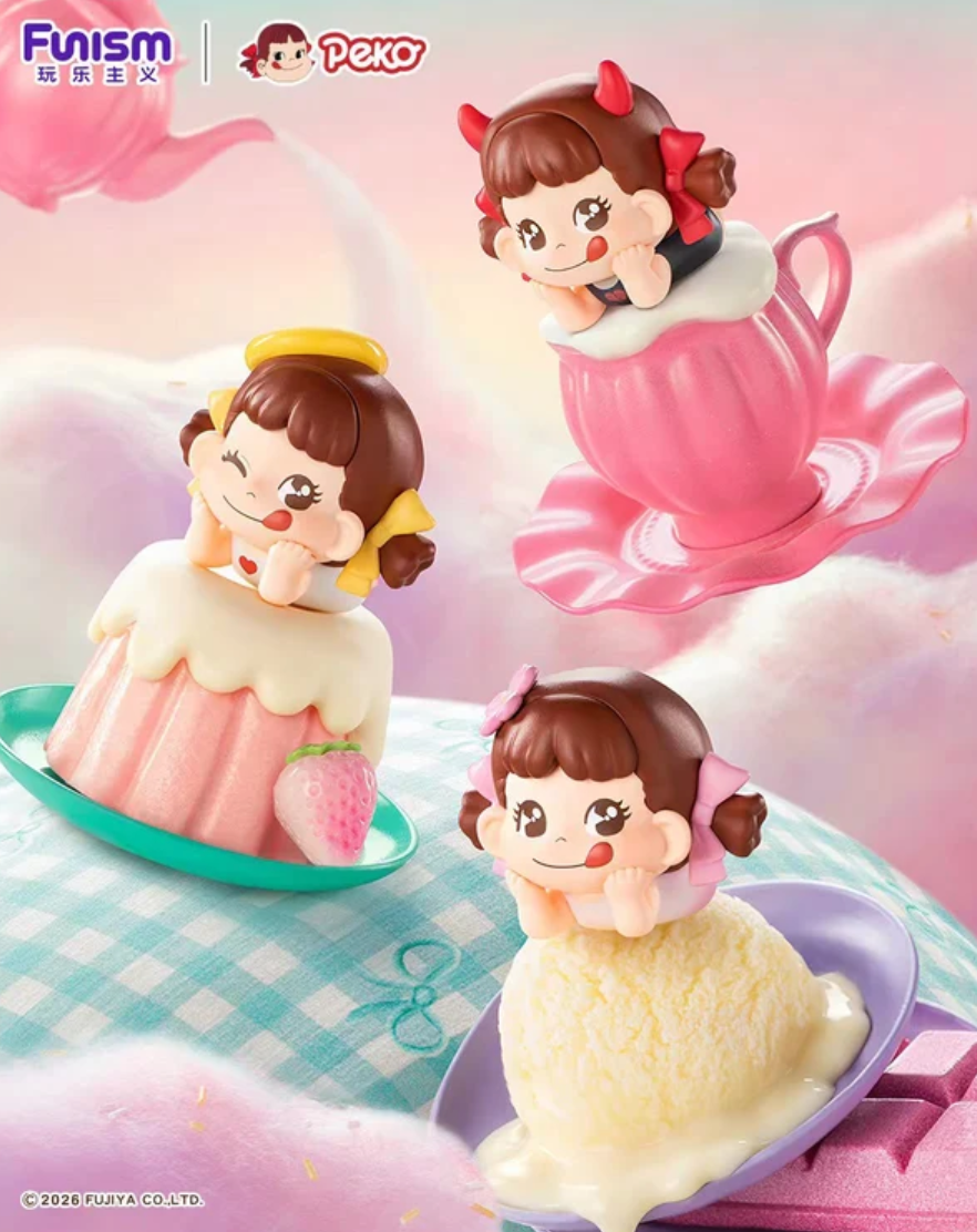 PEKO Qface Pop Beans Cute Mini Figure Toy Doll