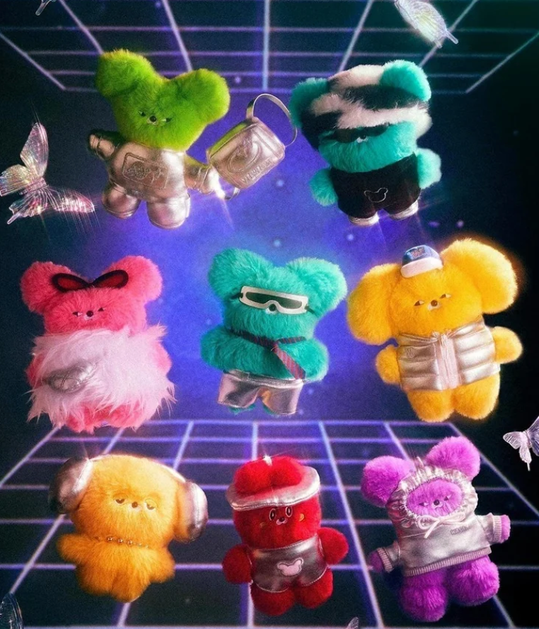 WASABI BEAR B3K VIBE Plush Toy Doll