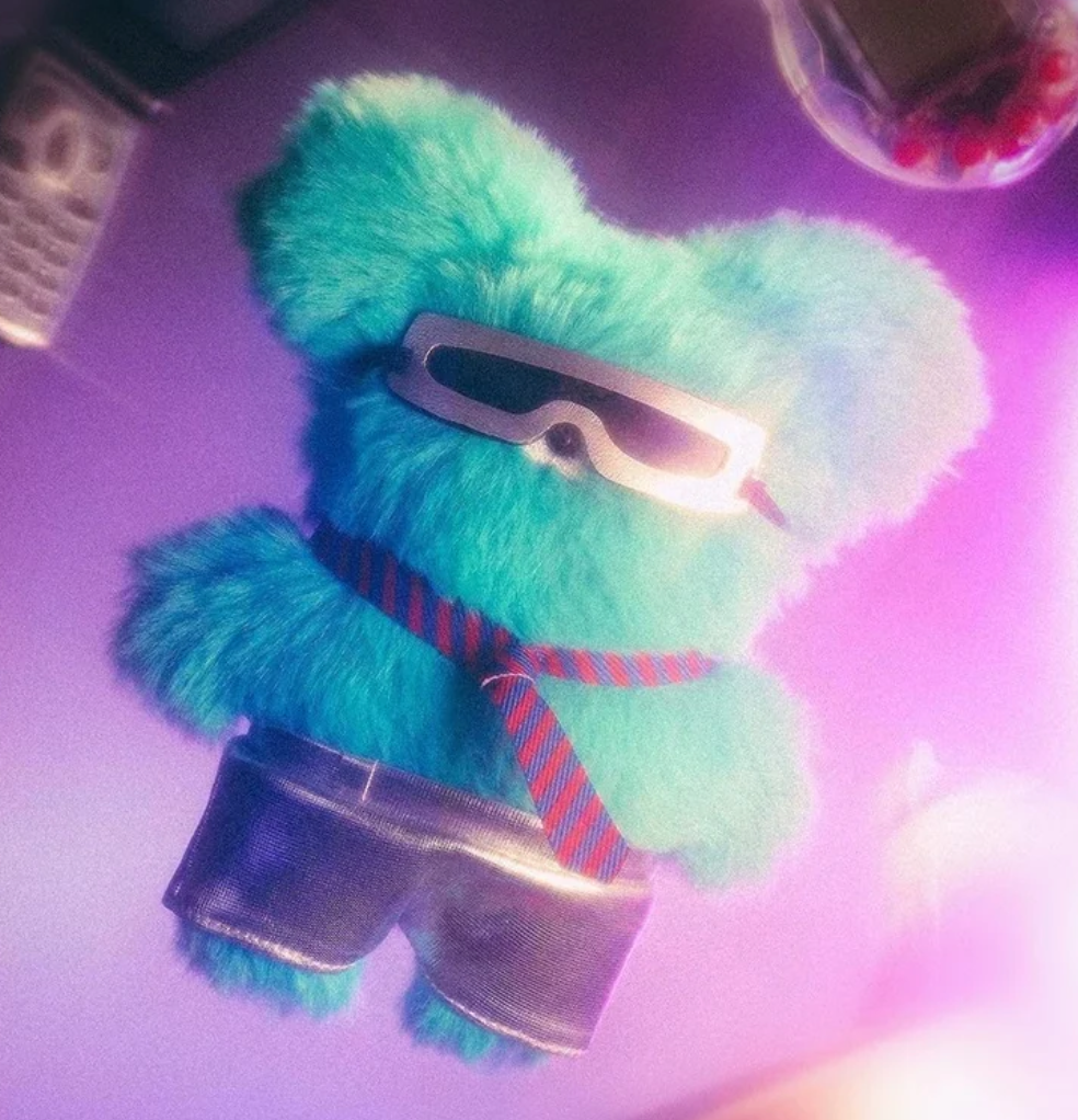 WASABI BEAR B3K VIBE Plush Toy Doll