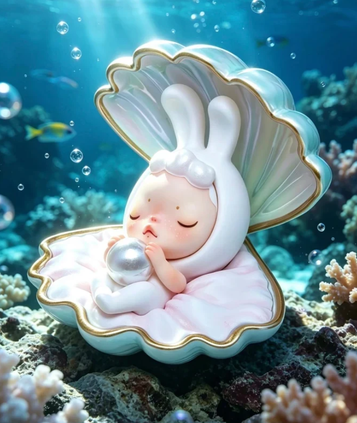 Sooya Beach Holiday Ban Figure Pop‑up Limited Toy Doll