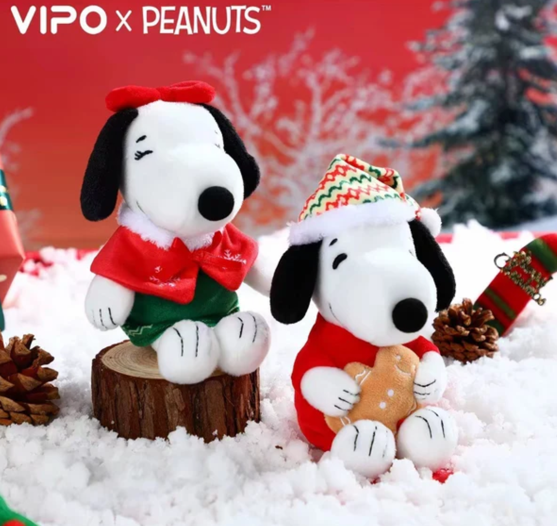 VIPO × PEANUTS Winter Plush Toy Doll