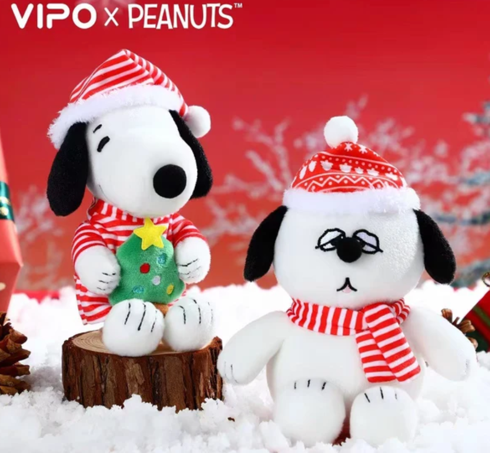 VIPO × PEANUTS Winter Plush Toy Doll
